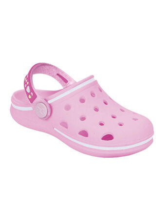 Babuche Infantil Feminino WorldColors Rosa com Detalhe em Gliter Fernanda ramos kids