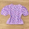 fernandaramoskids com br Blusa Cropped Infantil Feminino Manga Princesa Estampa Floral Lilás 3