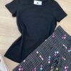 fernandaramoskids com br Blusa Infantil Feminina Manga Curta Tradicional Preta 1