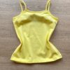 fernandaramoskids com br Blusa Regata Infantil Feminina Básica Justa Amarela 2