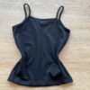 fernandaramoskids com br Blusa Regata Infantil Feminina Básica Justa Preta 2
