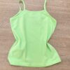 fernandaramoskids com br Blusa Regata Infantil Feminina Básica Justa Verde 2