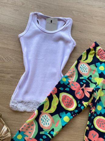 fernandaramoskids com br Blusa Regata Infantil Feminina Tradicional Detalhe em Renda Branca 1