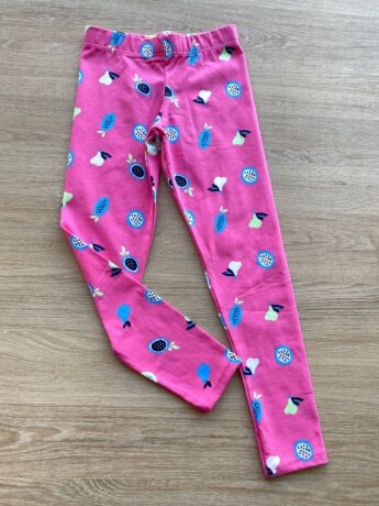fernandaramoskids com br Calça Legging Infantil Feminina Estampa Frutinhas Rosa 1
