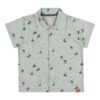 fernandaramoskids com br Camisa Infantil Masculina Manga Curta Estampada Verde 2
