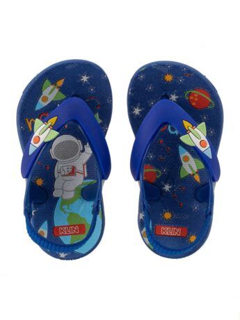Chinelo Infantil Masculino Estrelas, Espaço Azul Fernanda Ramos Kids