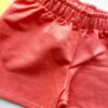 fernandaramoskids com br Conjunto Infantil Feminino Blusa com Estampa Amarelo Short Salmão 2