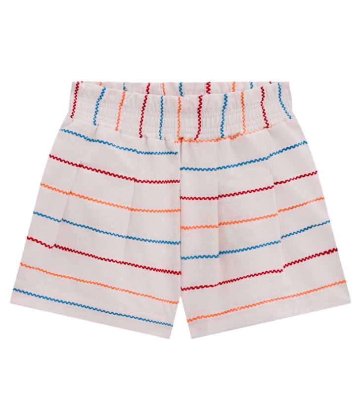 fernandaramoskids com br Conjunto Infantil Feminino Blusa Cropped Amarração e Short 3