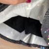 fernandaramoskids com br Conjunto Infantil Feminino Blusa Cropped Preto e Short Saia 3