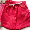 fernandaramoskids com br Conjunto Infantil Feminino Blusa Cropped Rosa e Short Saia Rosa 2
