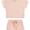 fernandaramoskids com br Conjunto Infantil Feminino Blusa Cropped Short You Can