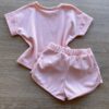 fernandaramoskids com br Conjunto Infantil Feminino Blusa Cropped Short You Can 3
