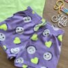 fernandaramoskids com br Conjunto Infantil Feminino Blusa Cropped Verde Lima e Short Lilás 2