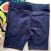 fernandaramoskids com br Conjunto Infantil Feminino Blusa Estampada e Bermuda Azul Marinho 2