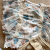 fernandaramoskids com br Conjunto Infantil Feminino Blusa Floral Short Bege 3