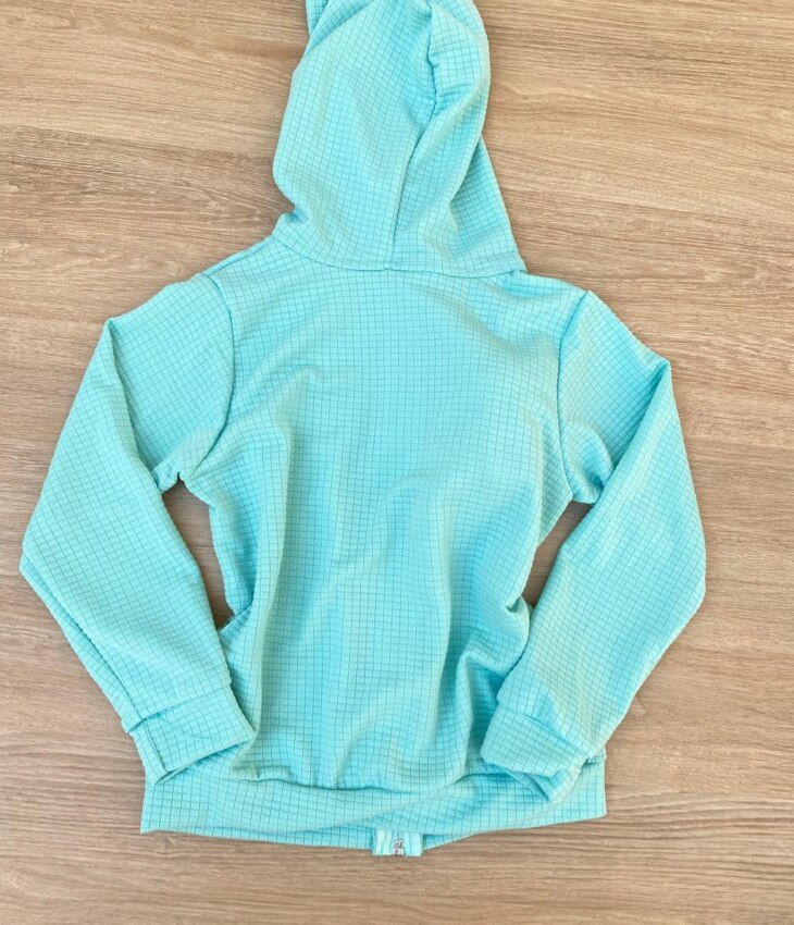 fernandaramoskids com br Conjunto Infantil Feminino Blusa Manga Curta + Jaqueta + Calça Verde 4