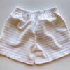 fernandaramoskids com br Conjunto Infantil Feminino Blusa Manga Curta Love e Short Branco 5