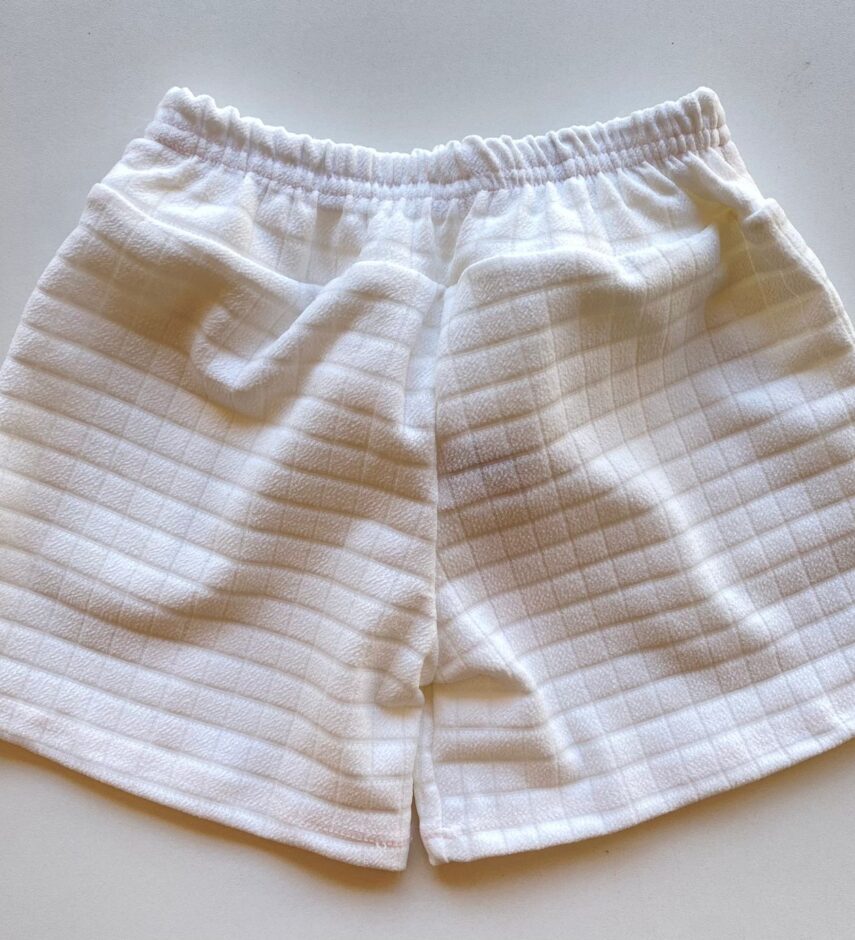 fernandaramoskids com br Conjunto Infantil Feminino Blusa Manga Curta Love e Short Branco 5