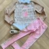 Conjunto Infantil Feminino Blusão e Legging Fernanda Ramos Kids