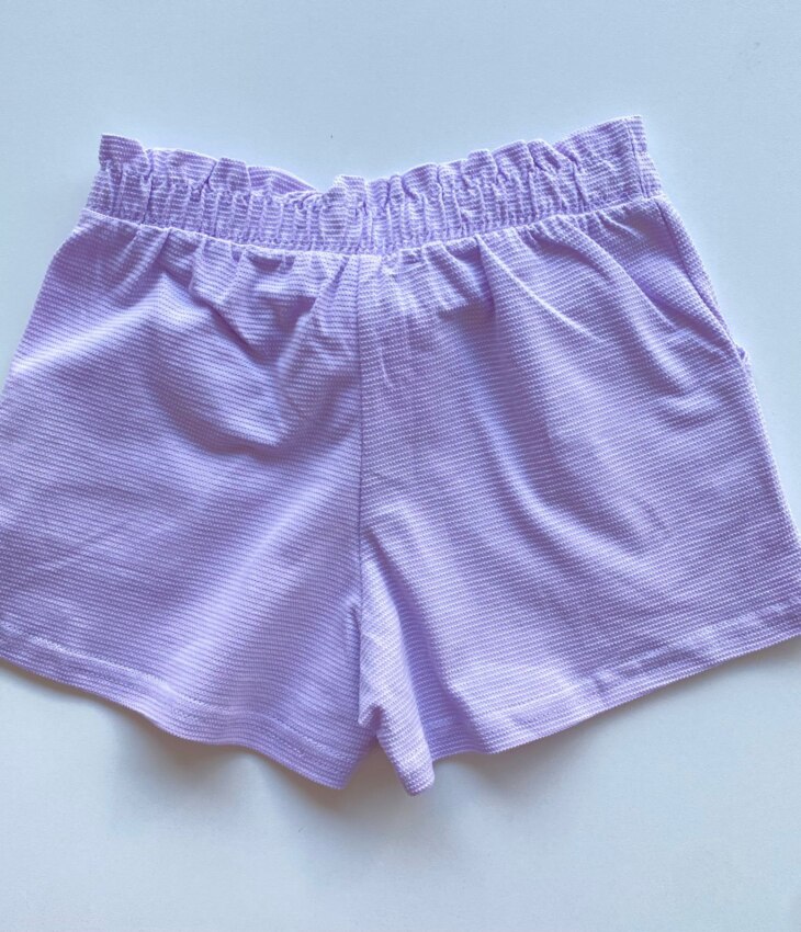 fernandaramoskids com br Conjunto Infantil Feminino Cropped com Babado e Short Lilás 4