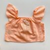 fernandaramoskids com br Conjunto Infantil Feminino Cropped com Detalhe e Short Laranja 4