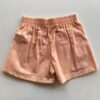 fernandaramoskids com br Conjunto Infantil Feminino Cropped com Detalhe e Short Laranja 5