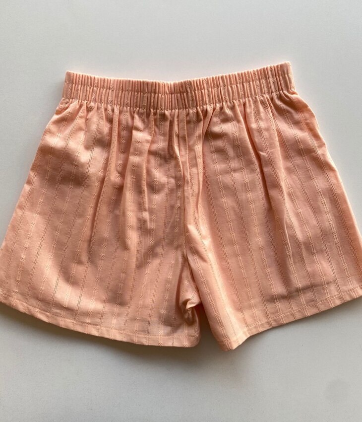 fernandaramoskids com br Conjunto Infantil Feminino Cropped com Detalhe e Short Laranja 5