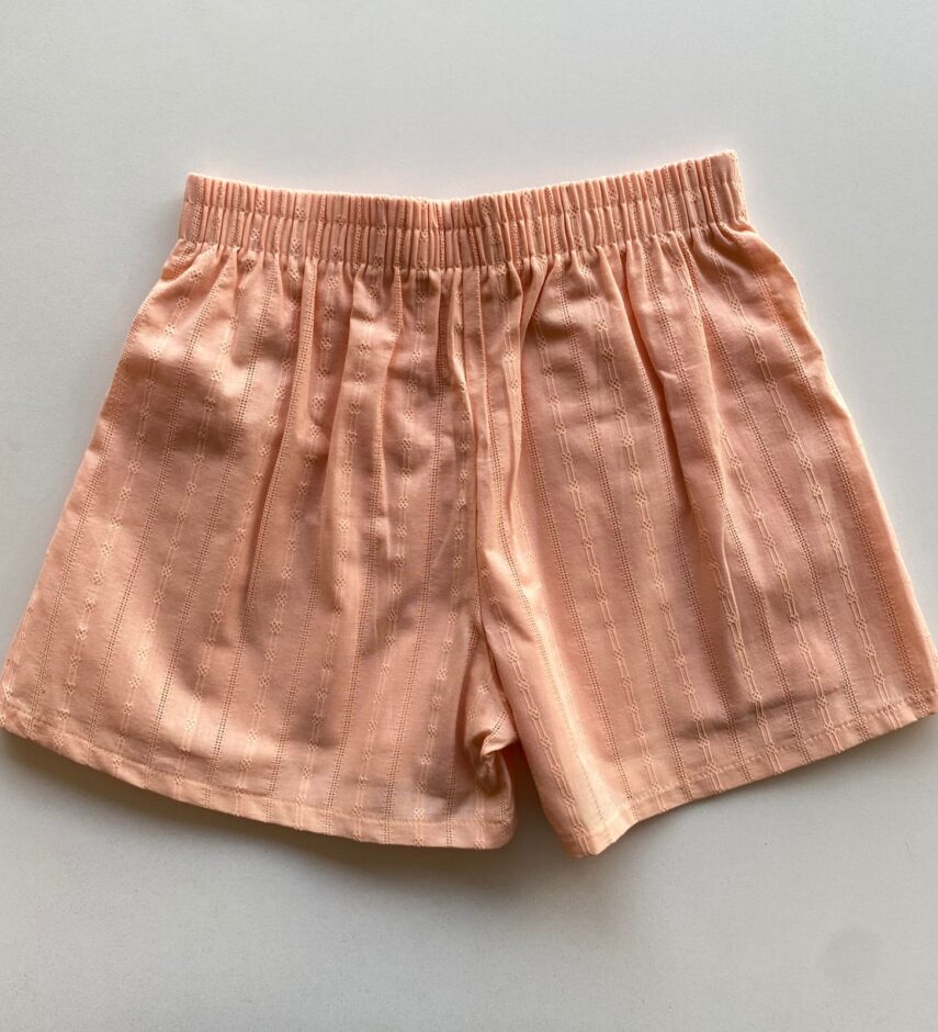 fernandaramoskids com br Conjunto Infantil Feminino Cropped com Detalhe e Short Laranja 5