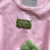 fernandaramoskids com br Conjunto Infantil Feminino Cropped Manga Princesa Rosa e Short Verde 3