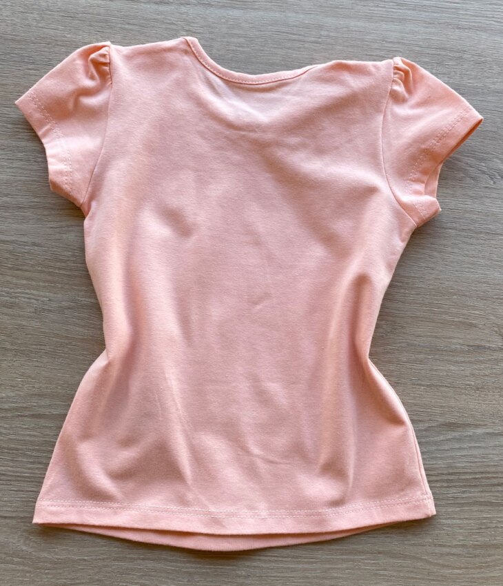 fernandaramoskids com br Conjunto Infantil Feminino Jardineira e Blusa Manga Curta Salmão 3