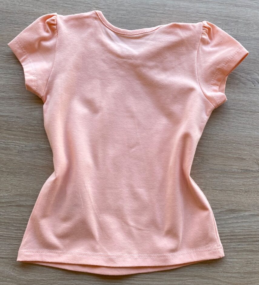 fernandaramoskids com br Conjunto Infantil Feminino Jardineira e Blusa Manga Curta Salmão 3