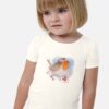 fernandaramoskids com br Conjunto Infantil Feminino Pássaros Blusa Manga Curta e Calça Estampada 1
