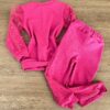 fernandaramoskids com br Conjunto Infantil Feminino Regata com Estampa + Jaqueta + Calça Pink 5