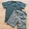 fernandaramoskids com br Conjunto Infantil Masculino Camiseta Enjoy e Bermuda Verde 3