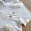 fernandaramoskids com br Conjunto Infantil Masculino Camiseta Off White e Bermuda Cru 2