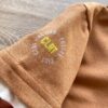 fernandaramoskids com br Conjunto Infantil Masculino Camiseta Polo Caramelo Bermuda Off White 3