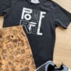 fernandaramoskids com br Conjunto Infantil Masculino Camiseta Preta e Bermuda Estampada 1
