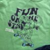 fernandaramoskids com br Conjunto Infantil Masculino Camiseta Verde e Bermuda Azul 1