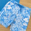 fernandaramoskids com br Conjunto Infantil Masculino Regata Azul e Bermuda Estampada Azul 2