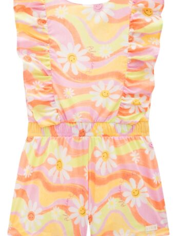 fernandaramoskids com br Macaquinho Infantil Feminino Colorido Estampa Floral 1
