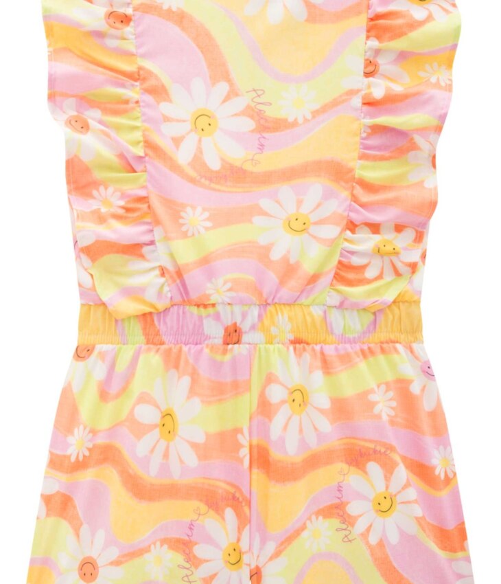 fernandaramoskids com br Macaquinho Infantil Feminino Colorido Estampa Floral 1