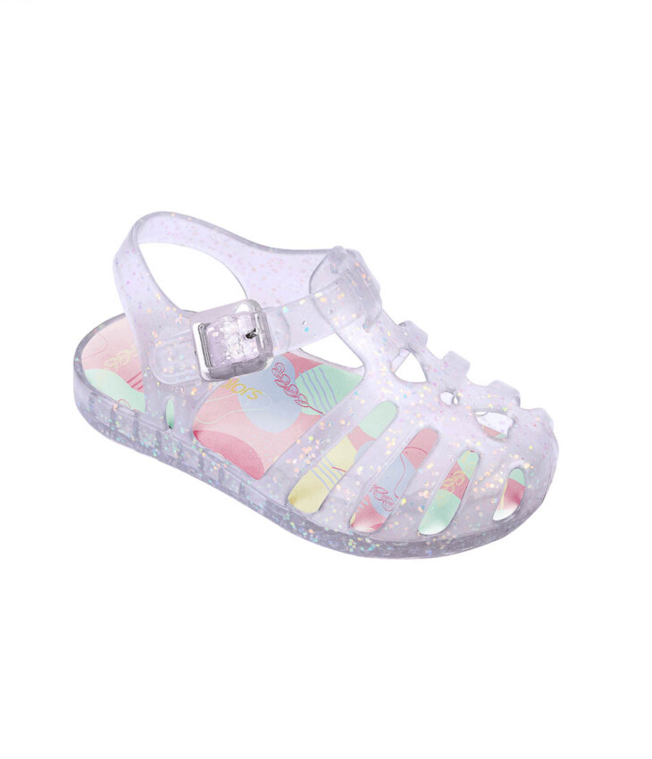 Sandália Infantil Feminina Lilly Kids Furta Gliter Fernanda ramos kids