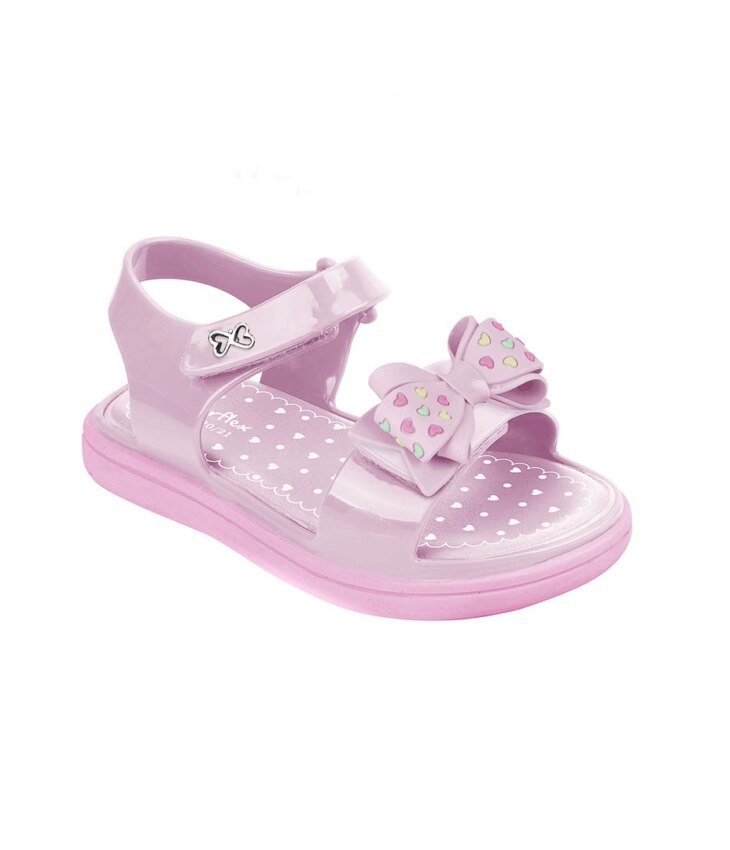 Sandália Infantil Feminina Lolipop Light Rosa Fernanda Ramos Kids