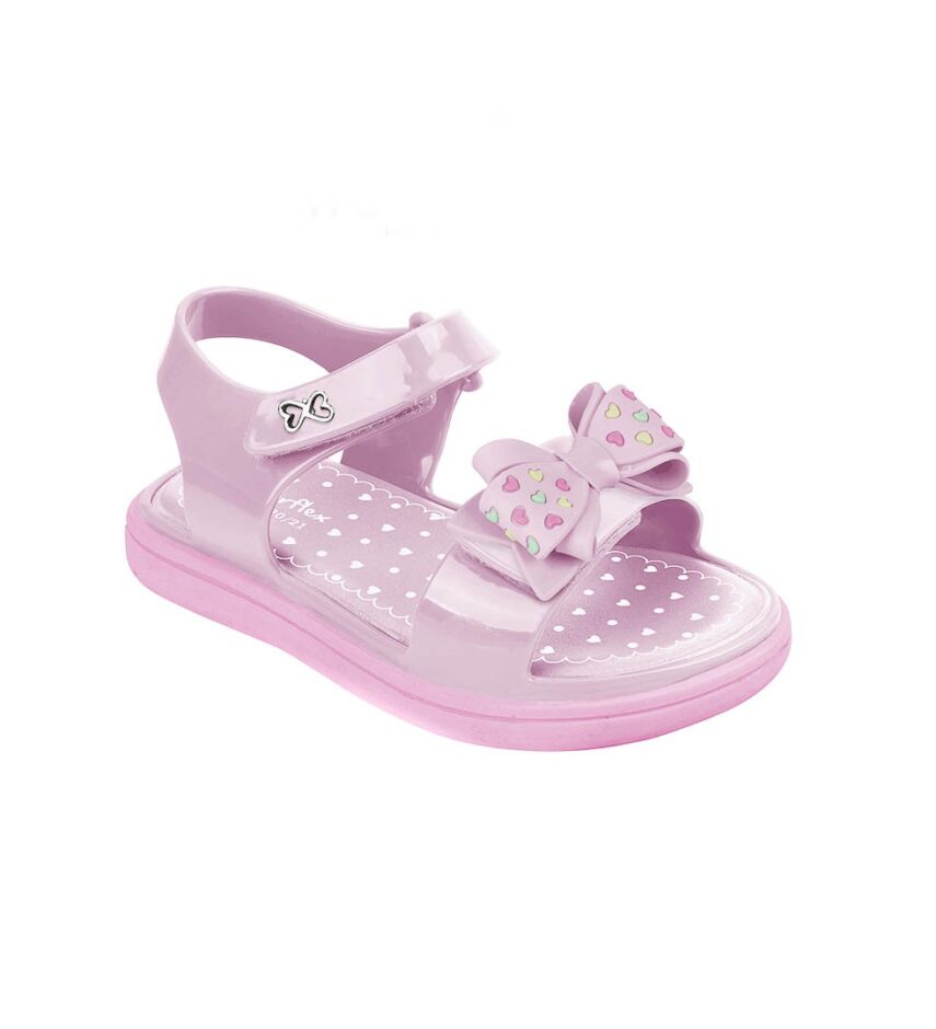 Sandália Infantil Feminina Lolipop Light Rosa Fernanda Ramos Kids