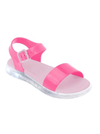 fernandaramoskids_com_br- Sandália Infantil Feminina Manu Ligth Pink e Rosa Fernanda Ramos Kids