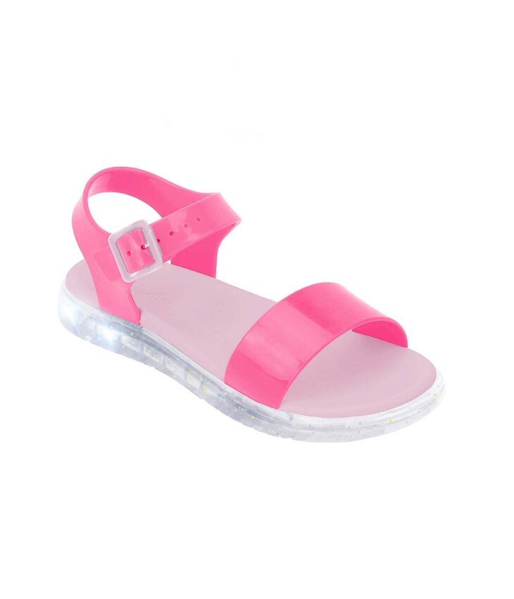 fernandaramoskids_com_br- Sandália Infantil Feminina Manu Ligth Pink e Rosa Fernanda Ramos Kids