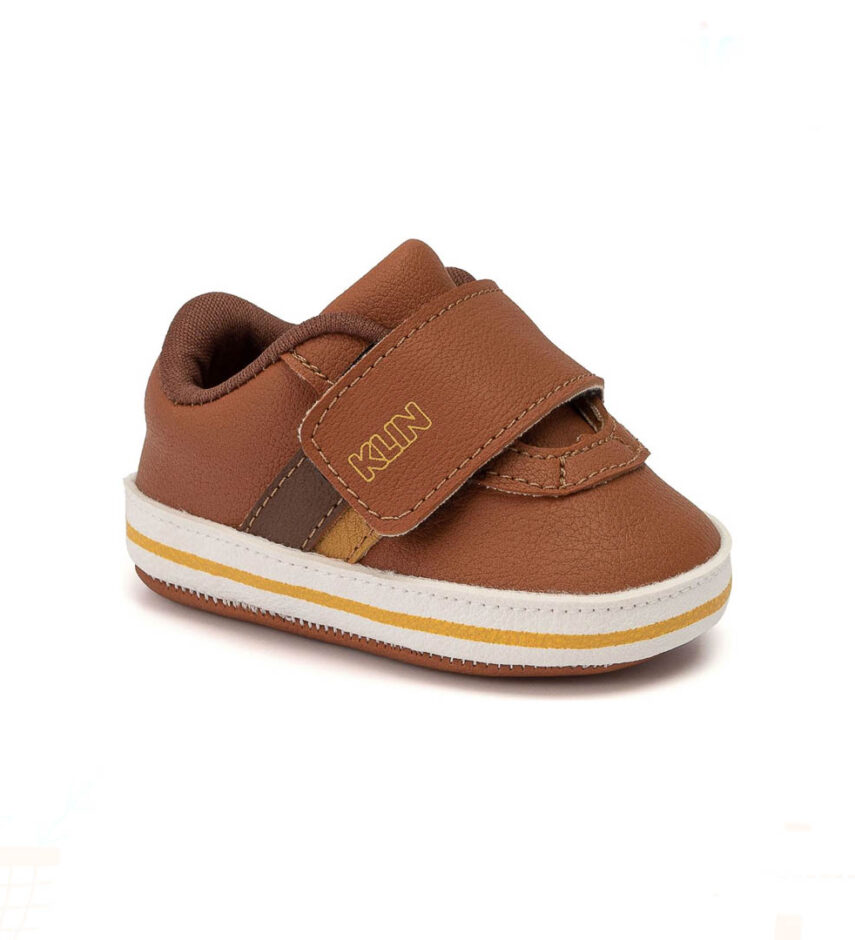 Sapato Infantil Masculino Baby Caramelo Fernanda ramos kids