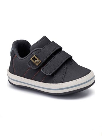 Sapato Infantil Masculino Flyer Baby Preto Fernanda Ramos Kids