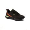 Tênis Infantil Masculino Preto Detalhe Verde e Laranja Fernanda Ramos Kids