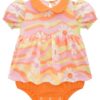 fernandaramoskids com br VestBody Infantil Feminino Estampado Laranja 1